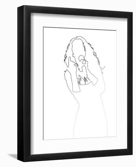Celine Dion-Logan Huxley-Framed Art Print