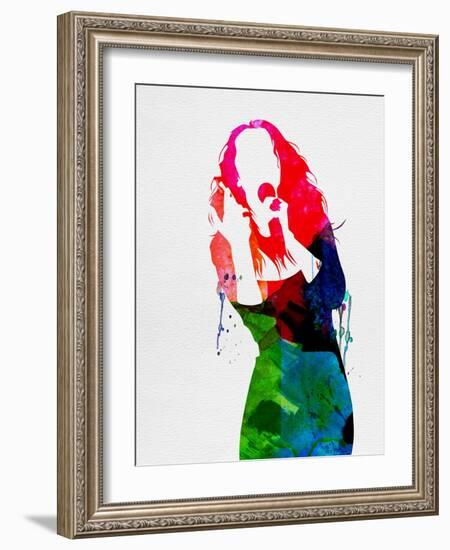 Celine Watercolor-Lana Feldman-Framed Art Print