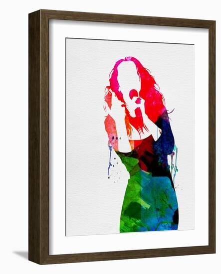 Celine Watercolor-Lana Feldman-Framed Art Print