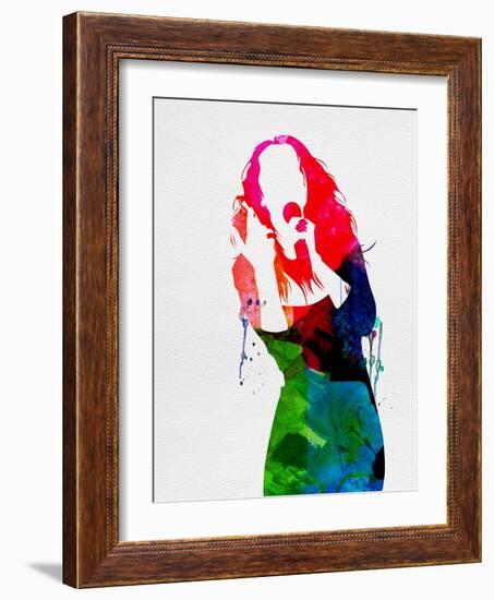 Celine Watercolor-Lana Feldman-Framed Art Print