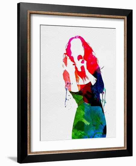 Celine Watercolor-Lana Feldman-Framed Art Print