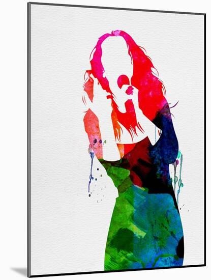 Celine Watercolor-Lana Feldman-Mounted Art Print