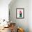 Celine Watercolor-Lana Feldman-Framed Art Print displayed on a wall