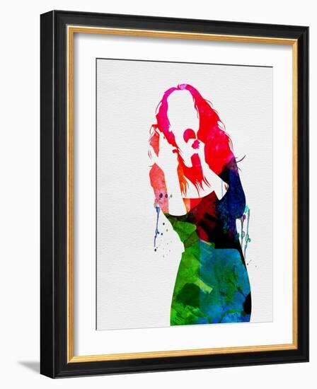 Celine Watercolor-Lana Feldman-Framed Art Print