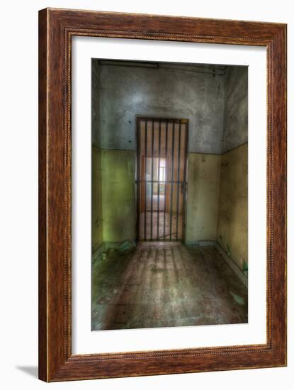 Cell with Metal Door-Nathan Wright-Framed Photographic Print