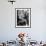 Cellist Pablo Casals Rehearsing at His Home in Prades-Gjon Mili-Framed Premium Photographic Print displayed on a wall