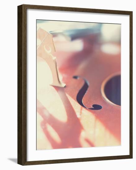 Cello Close Up-Myan Soffia-Framed Photographic Print