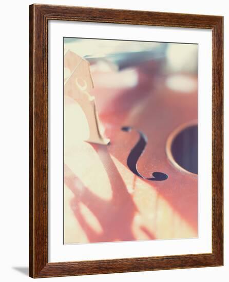 Cello Close Up-Myan Soffia-Framed Photographic Print
