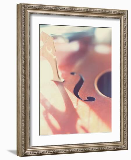 Cello Close Up-Myan Soffia-Framed Photographic Print