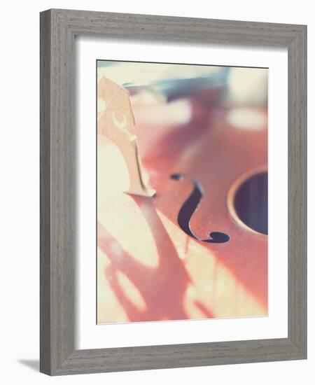 Cello Close Up-Myan Soffia-Framed Photographic Print