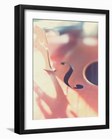 Cello Close Up-Myan Soffia-Framed Photographic Print