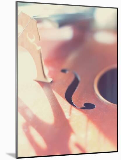 Cello Close Up-Myan Soffia-Mounted Photographic Print