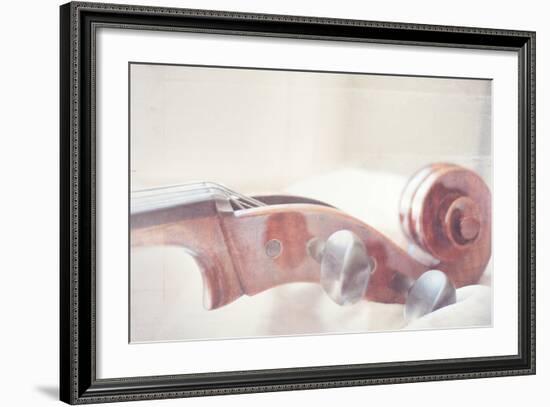 Cello Neck Close Up-Myan Soffia-Framed Photographic Print