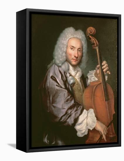 Cello Player, C.1745-50-Giacomo Ceruti-Framed Premier Image Canvas