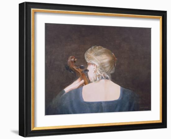 Cello Professor, 2005-Lincoln Seligman-Framed Giclee Print