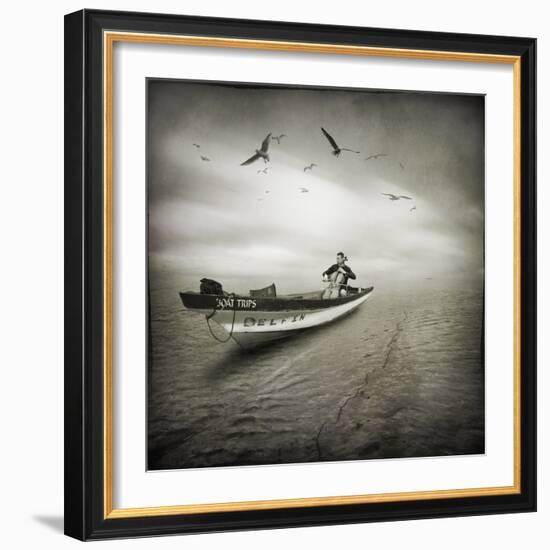 Cello Sophia-Moises Levy-Framed Photographic Print