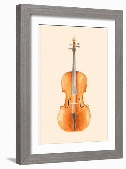 Cello-Florent Bodart-Framed Giclee Print