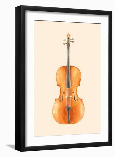 Cello-Florent Bodart-Framed Giclee Print