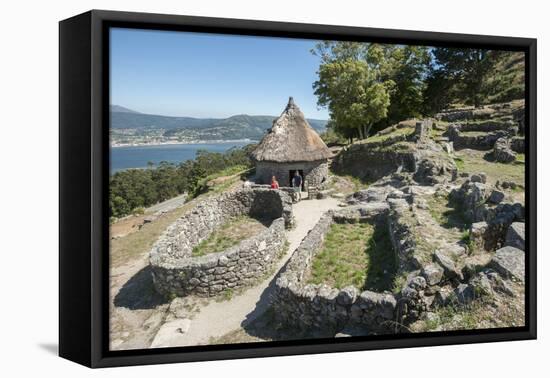 Celtic Castro of Santa Tegra, Pontevedra, Galicia, Spain, Europe-Michael Snell-Framed Premier Image Canvas