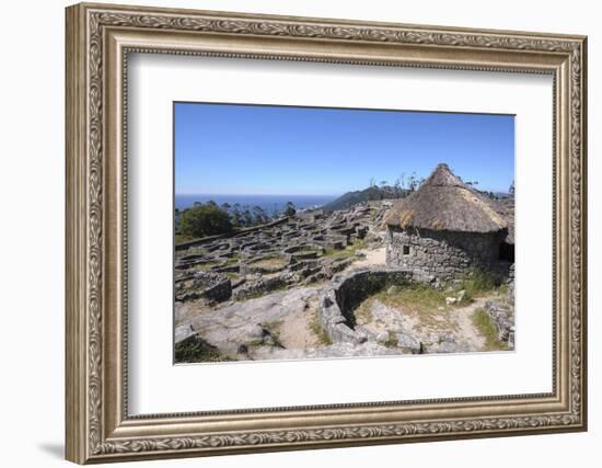 Celtic Castro of Santa Tegra, Pontevedra, Galicia, Spain, Europe-Michael Snell-Framed Photographic Print