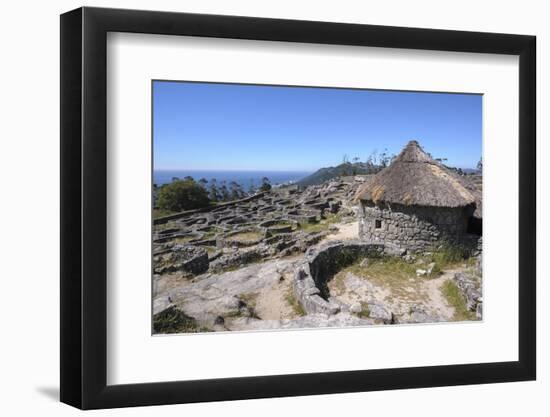 Celtic Castro of Santa Tegra, Pontevedra, Galicia, Spain, Europe-Michael Snell-Framed Photographic Print