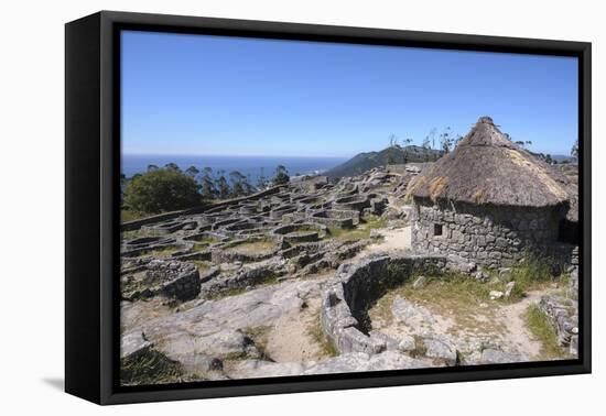 Celtic Castro of Santa Tegra, Pontevedra, Galicia, Spain, Europe-Michael Snell-Framed Premier Image Canvas