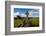Celtic Cross Overlooking the Green Fields, Athenry, County Galway, Ireland-null-Framed Photographic Print