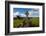 Celtic Cross Overlooking the Green Fields, Athenry, County Galway, Ireland-null-Framed Photographic Print