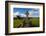 Celtic Cross Overlooking the Green Fields, Athenry, County Galway, Ireland-null-Framed Photographic Print