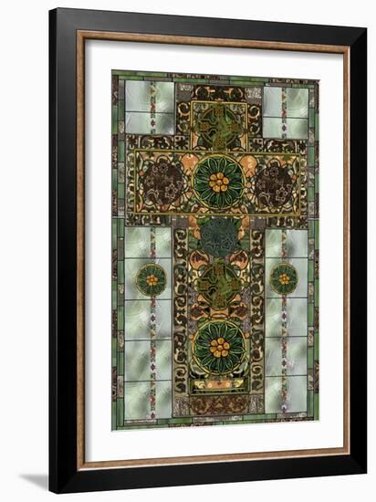 Celtic Cross-Mindy Sommers-Framed Giclee Print