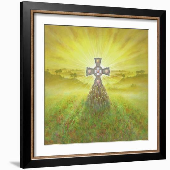 Celtic Cross-Simon Cook-Framed Giclee Print