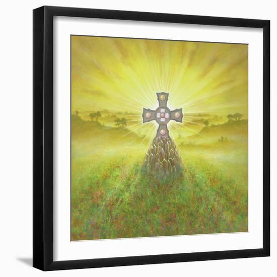 Celtic Cross-Simon Cook-Framed Giclee Print