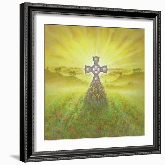 Celtic Cross-Simon Cook-Framed Giclee Print