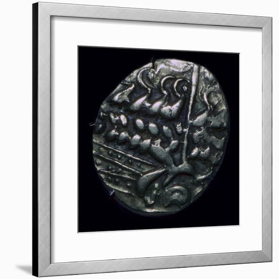 Celtic gold 'stater', 1st century. Artist: Unknown-Unknown-Framed Giclee Print