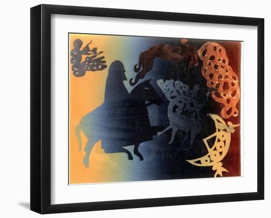 Celtic Image-Gloria Wallington-Framed Giclee Print