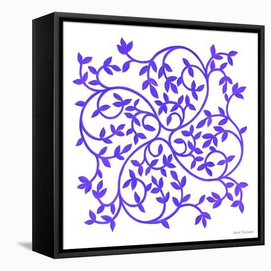 Celtic Inspiration Purple-Herb Dickinson-Framed Premier Image Canvas
