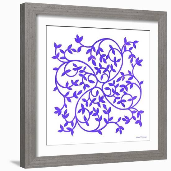 Celtic Inspiration Purple-Herb Dickinson-Framed Photographic Print