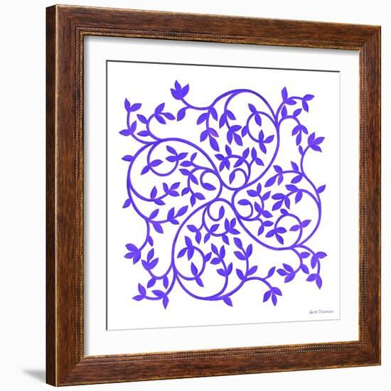 Celtic Inspiration Purple-Herb Dickinson-Framed Photographic Print