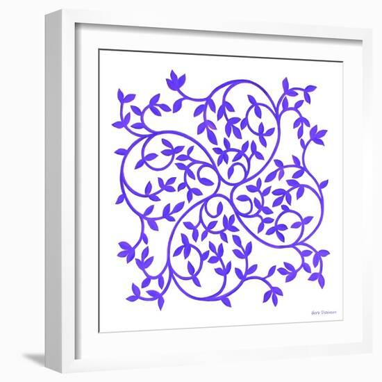 Celtic Inspiration Purple-Herb Dickinson-Framed Photographic Print