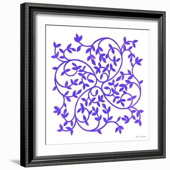 Celtic Inspiration Purple-Herb Dickinson-Framed Photographic Print