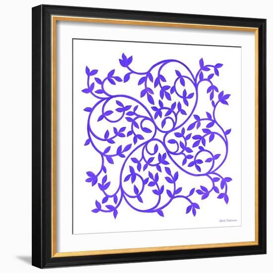 Celtic Inspiration Purple-Herb Dickinson-Framed Photographic Print