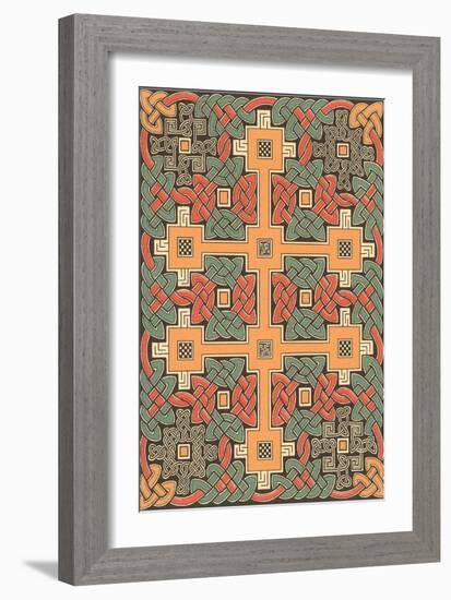 Celtic Knot Decorative Arts-null-Framed Art Print