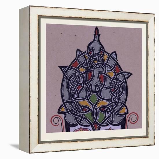 Celtic Ornament-null-Framed Premier Image Canvas