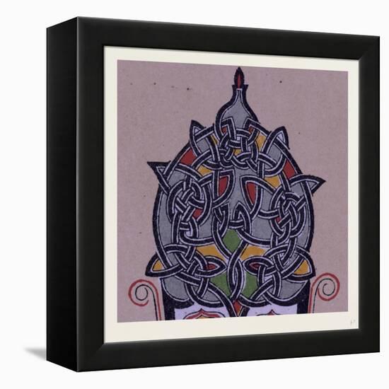 Celtic Ornament-null-Framed Premier Image Canvas