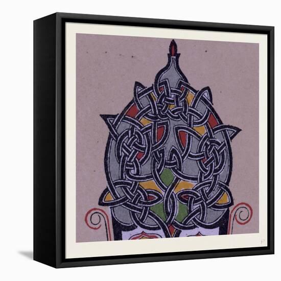 Celtic Ornament-null-Framed Premier Image Canvas