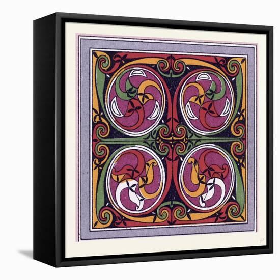 Celtic Ornament-null-Framed Premier Image Canvas