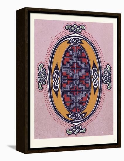 Celtic Ornament-null-Framed Premier Image Canvas