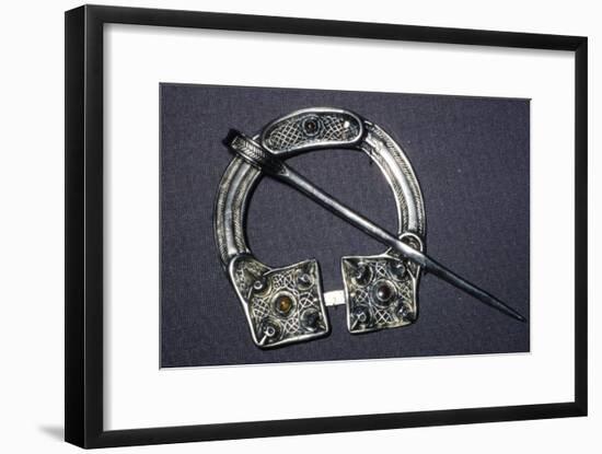 Celtic Penannular Brooch from Ballynaglough, 8th century-Unknown-Framed Giclee Print
