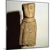 Celtic stone figure with torc and boar relief, Euffigneux, France. Artist: Unknown-Unknown-Mounted Giclee Print