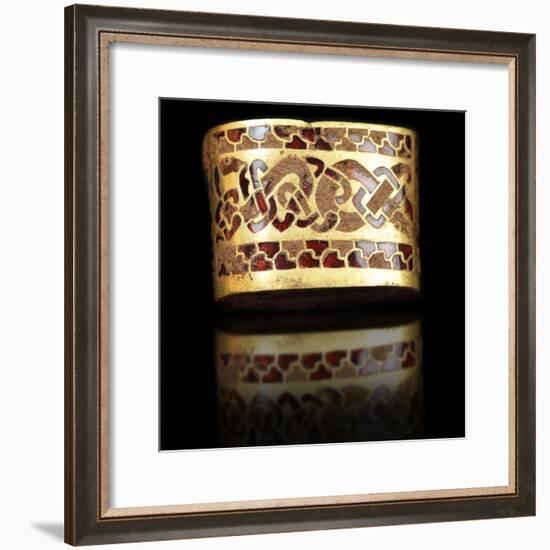 Celtic Sword Hilt Fitting-null-Framed Photographic Print